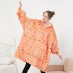 Oranžs džemperis sega